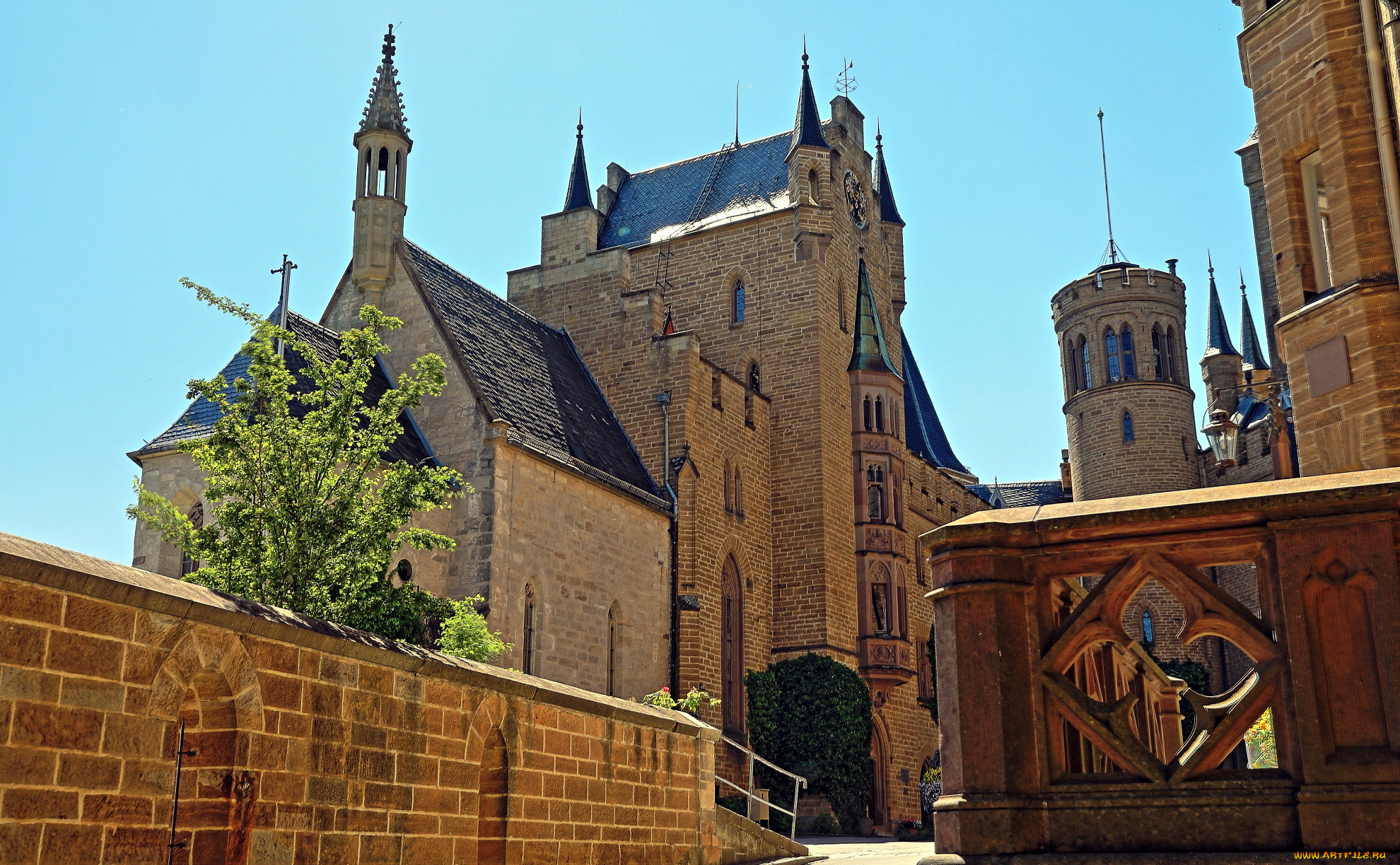 hohenzollern castle, ,  , hohenzollern, castle